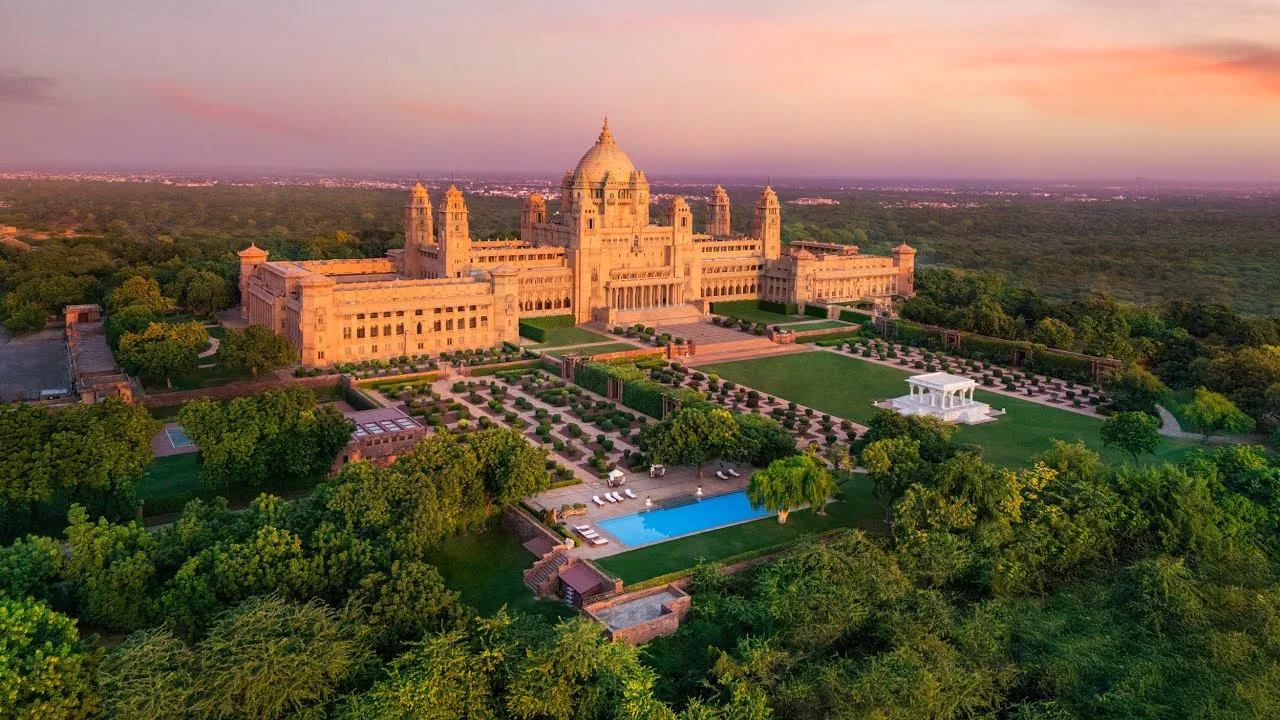 Umaid Bhawan Palace, a royal residence still alive today